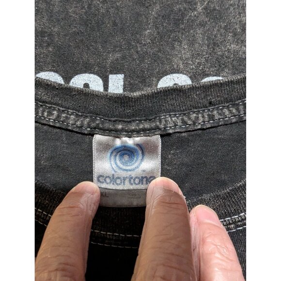 Colortone Garth Brooks Black T-shirt XL Fresh Horses Tour 1996-1998 Distressed‎ - Picture 8 of 9